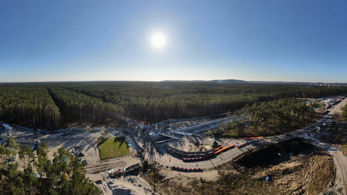 Swina Tunnel Construction Site