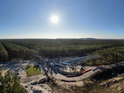 Swina Tunnel Construction Site