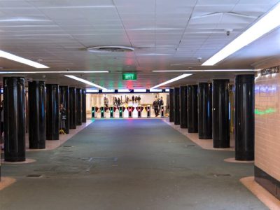 Campbell Arcade Underpass in Metro Tunnel Project