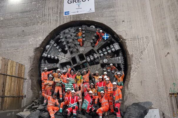 TBM Annie Breakthrogh in Tideway Project