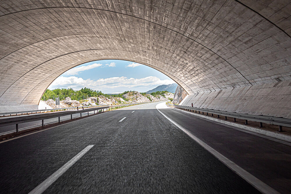 Using Low Carbon Concrete in Tunnel lining Promoted by ITA