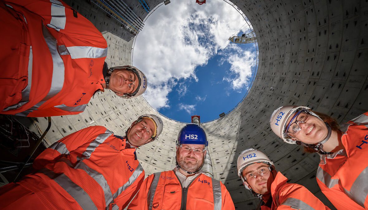 HS2 Crew in Shaft