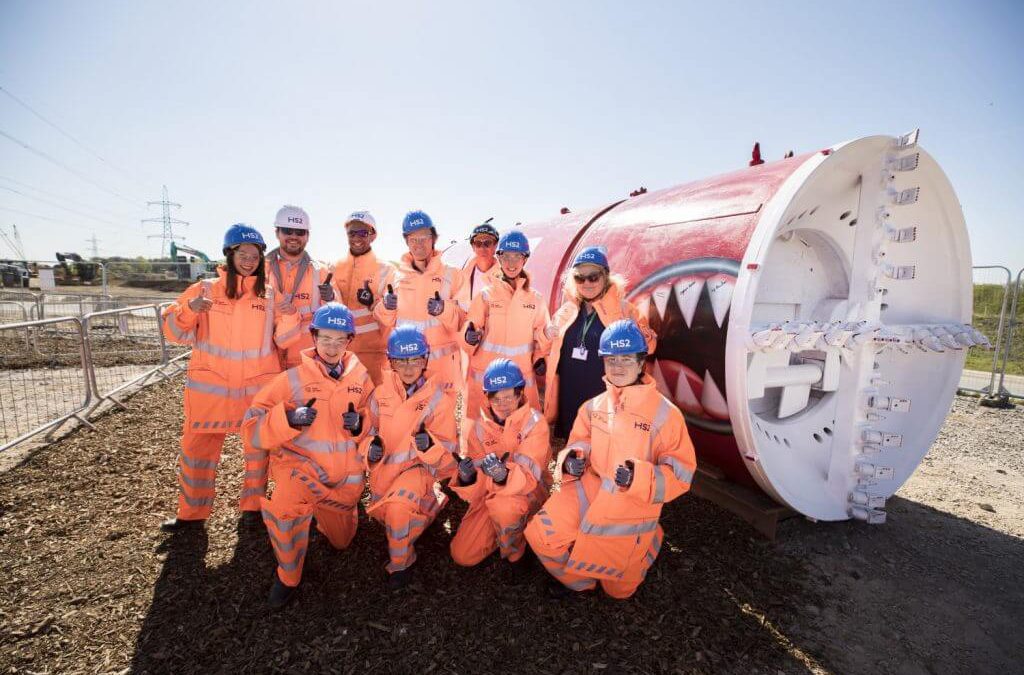 HS2 Mini Tunnel Boring Machine (TBM)