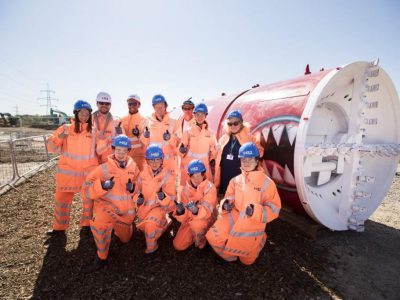 HS2 Mini Tunnel Boring Machine (TBM)