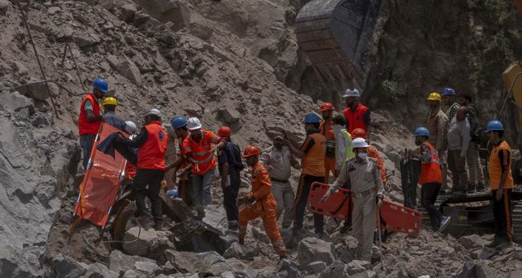 Kashmir Tunnel Fatal Collapse