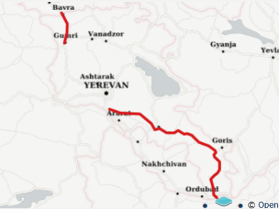 North-South Road Corridor Map