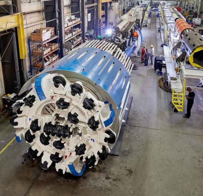 Robbins TBM for Jefferson Barracks tunnel