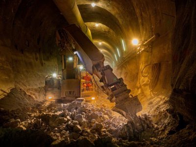 Semmering Base Tunnel Excavation Process