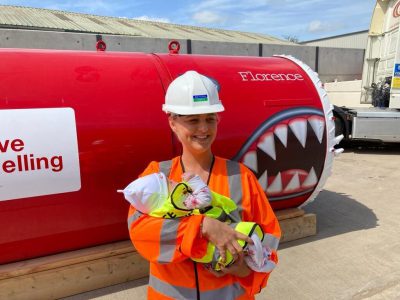 Stroud Sewer Florence TBM and the Baby Girl it was Named After