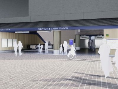 TfL Elephant and Castle Station 3D Model