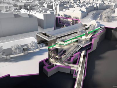 Vienna’s New Metro Line 3D Model