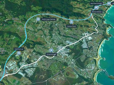 Coffs Harbour Bypass Route