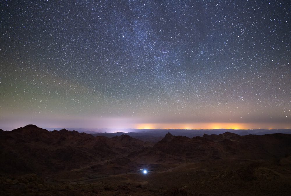 New Saudi City, Neom, Night Sky