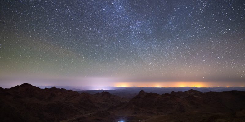 New Saudi City, Neom, Night Sky