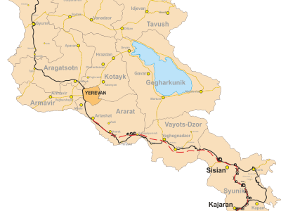 North-South Road Corridor Project Map