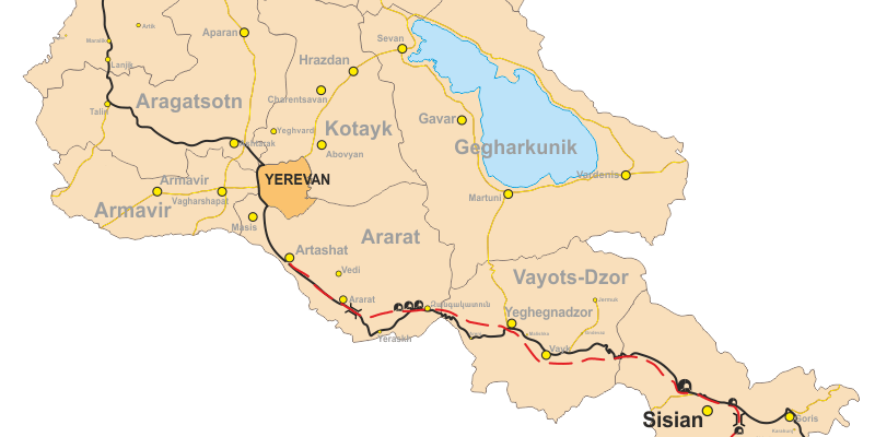 North-South Road Corridor Project Map