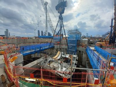 Silvertown Tunnel TBM Launch Chamber