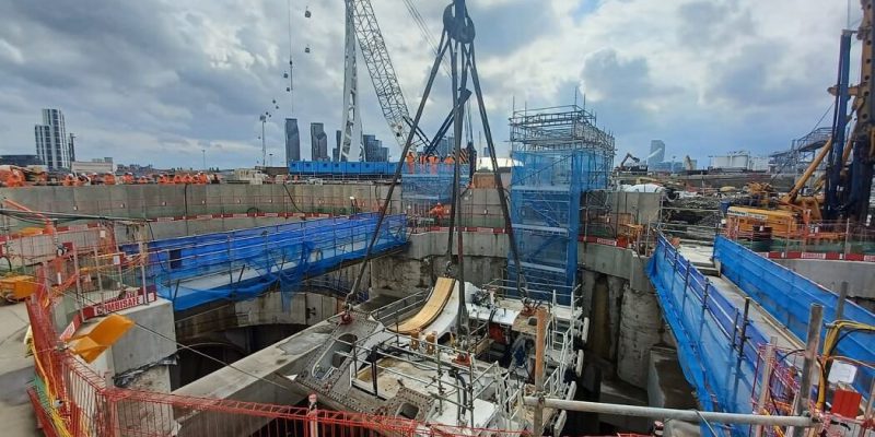 Silvertown Tunnel TBM Launch Chamber