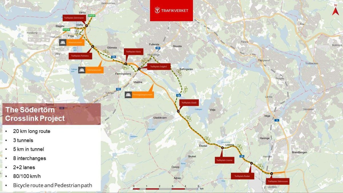 The Södertörn Crosslink Project