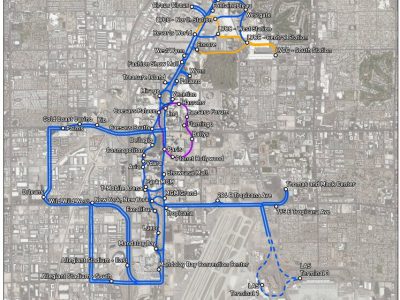 Vegas Loop Project Map