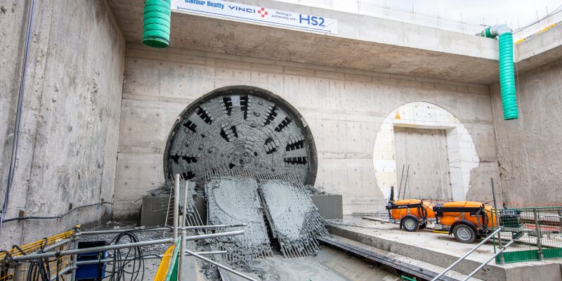 HS2 Tunnel Breakthrough