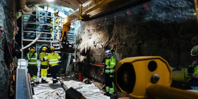 Nuclear Waste Tunnel Excavation