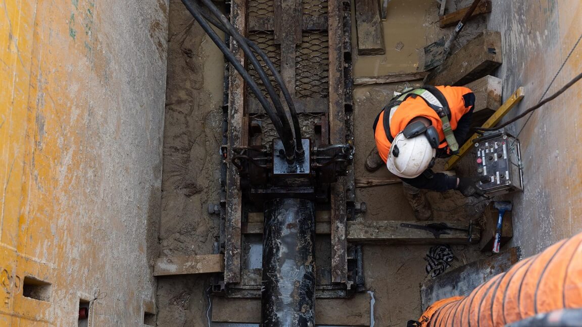 Suburban Rail Loop Tiny TBM Shaft