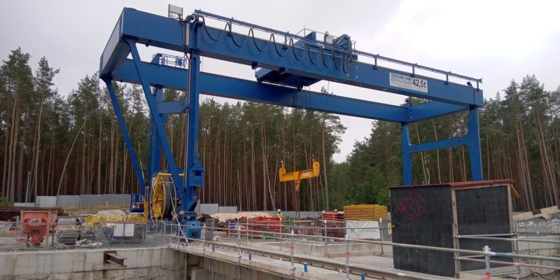 Świną Tunnel Construction Process