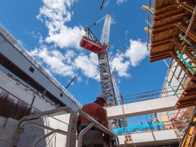 Sydney Metro Crows Nest Construction Site