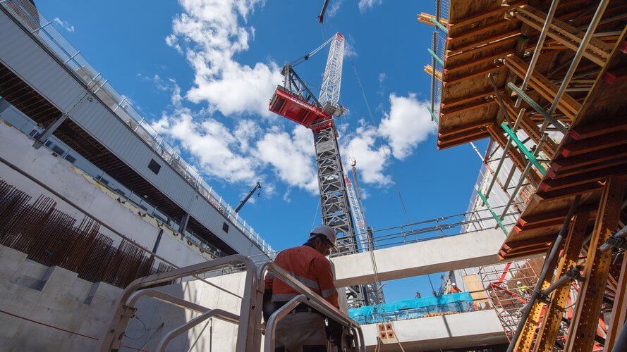 Sydney Metro Crows Nest Construction Site