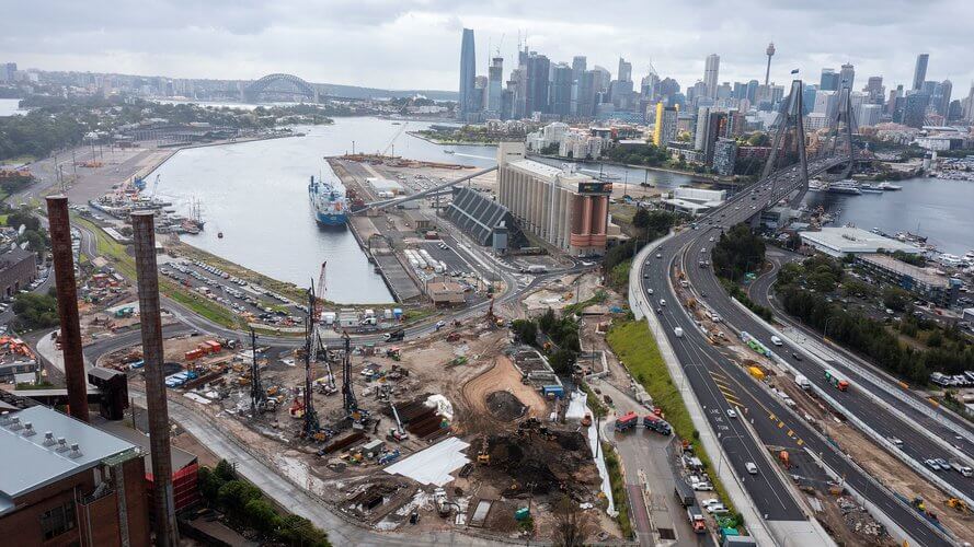 Sydney Metro West Projetc Site