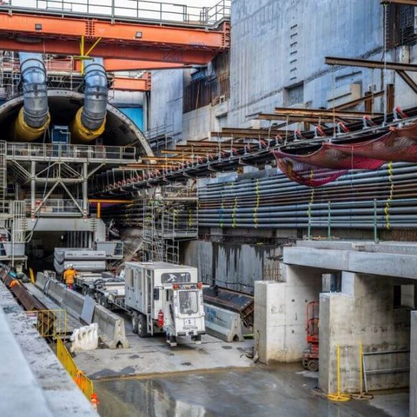 Completing The Tunneling Works For Circle Line 6 By Singapores Lta