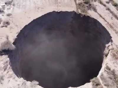 Alcaparrosa mine Giant Sinkhole