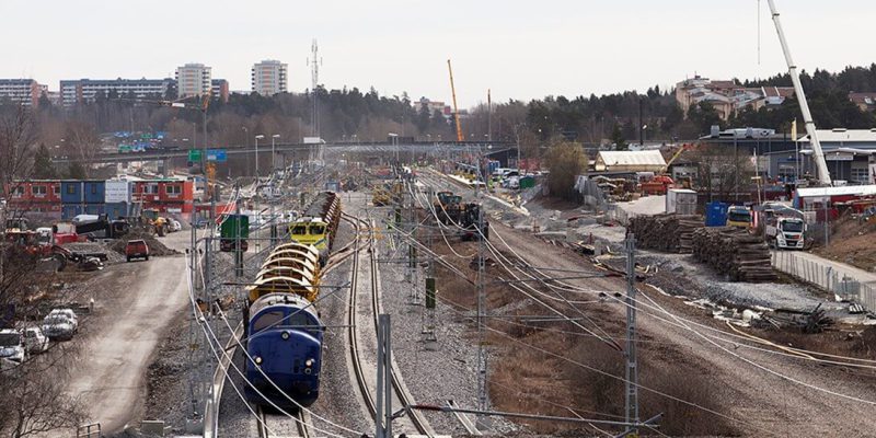 Malar line - Mälarbanan Project Site