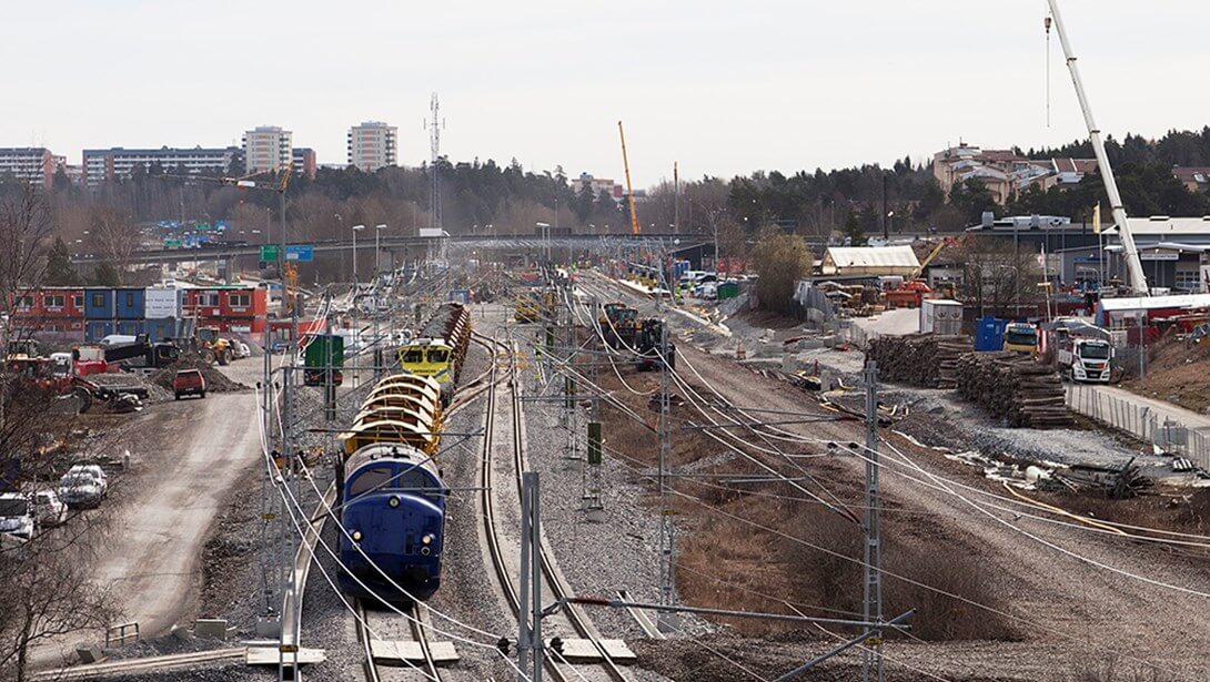 Malar line - Mälarbanan Project Site