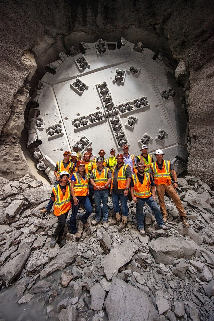 Mill Creek Drainage Relief Tunnel Breakthrough By Big Tex Tbm