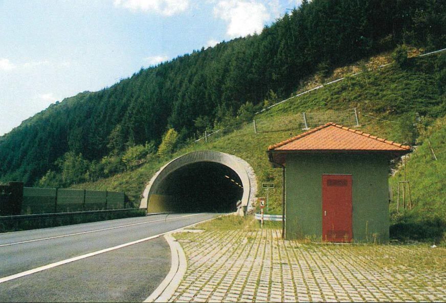 Sommerberg Tunnel in Baden-Wuerttemberg - Germany