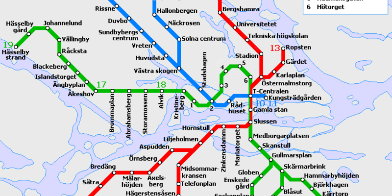 Stockholm Subway System