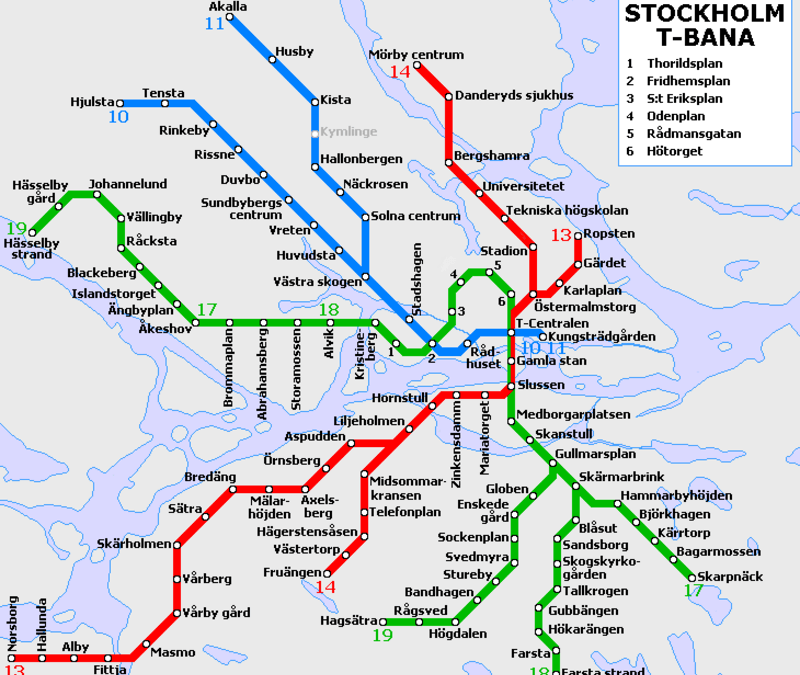 Stockholm Subway System