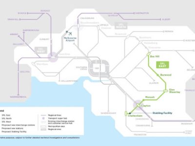 Suburban Rail Loop East Root