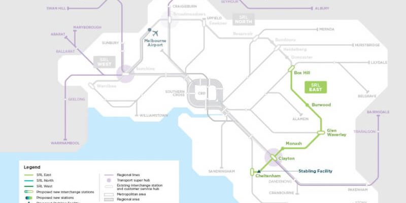 Suburban Rail Loop East Root