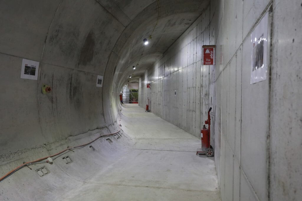 TSS tunnel Euston