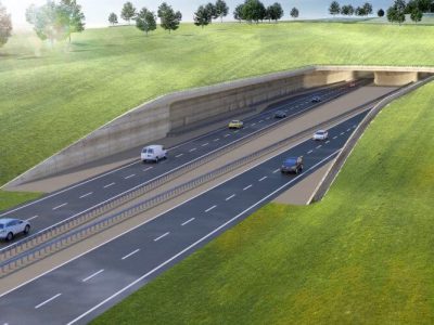 A303 Stonehenge Tunnel 3D Model