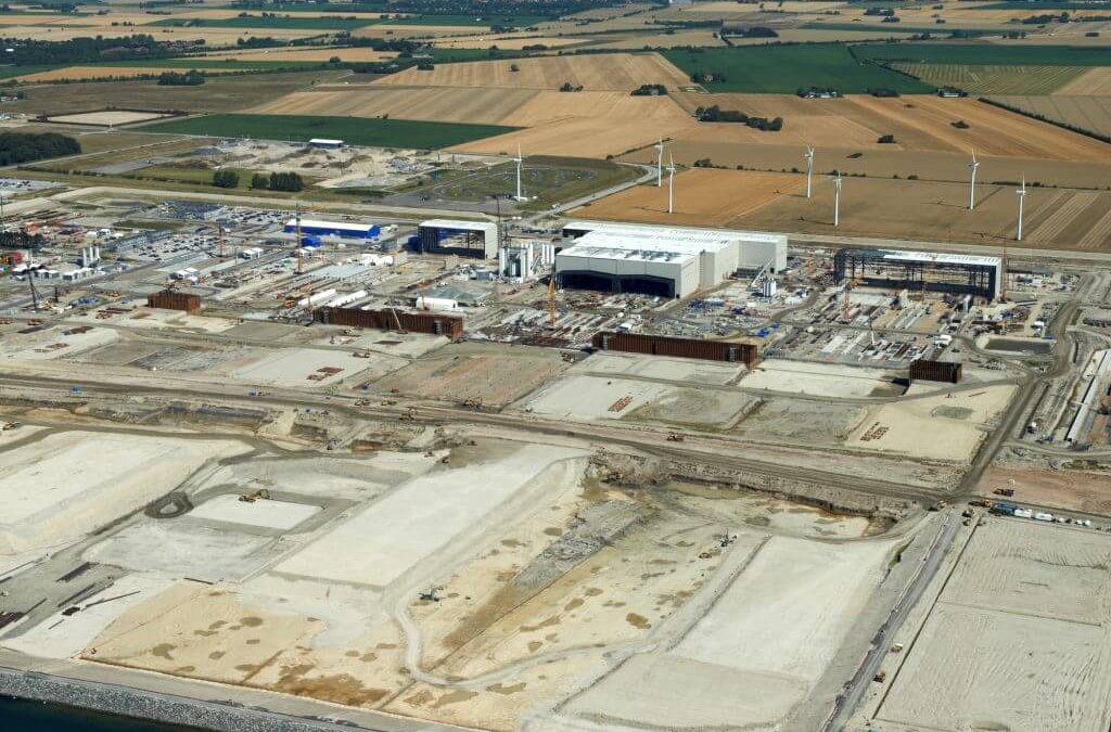 Fehmarnbelt Tunnel Construction Site