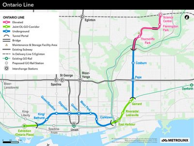 Ontario Line - Rapid Transit Line in Toronto