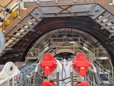 Silvertown Tunneling Process