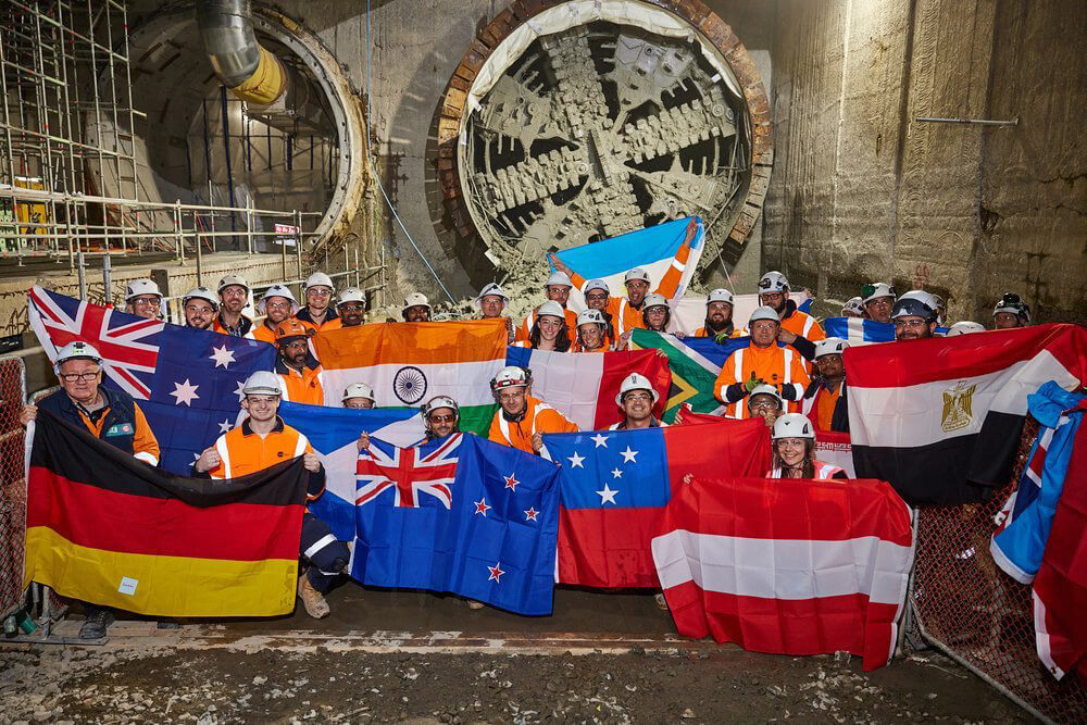 Tunnel Breakthrough in NZ’s Largest Transport Project