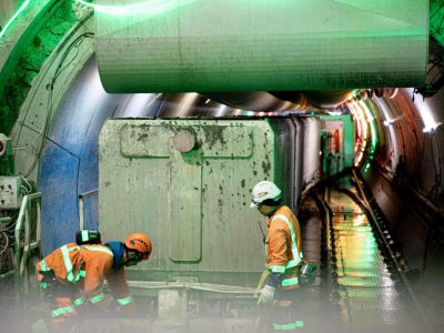 Wastewater System Tunneling Commenced in Manukau Harbor