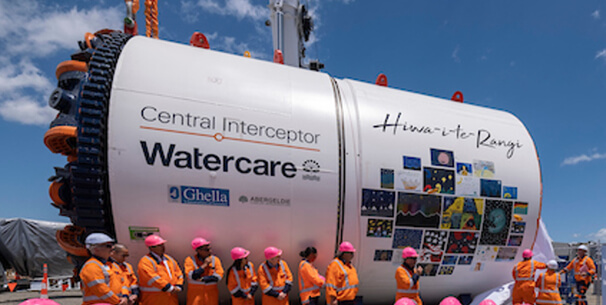 Watercare TBM in Auckland's Central Interceptor ject