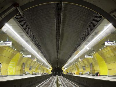 Athens Metro Line 3 Tunnel